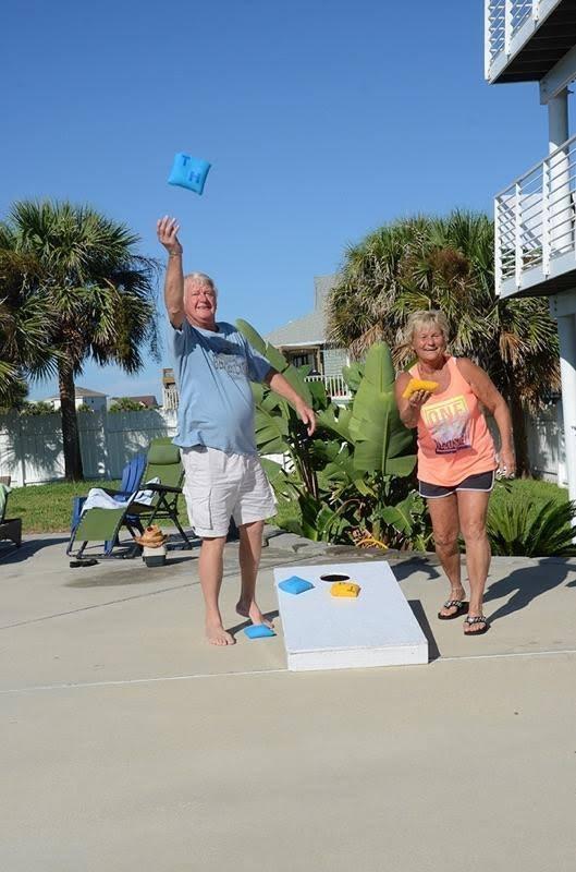 Yard and Beach Games at Tiki House