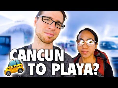 How to Get to Playa del Carmen from the Cancun Airport ✈️ - YouTube