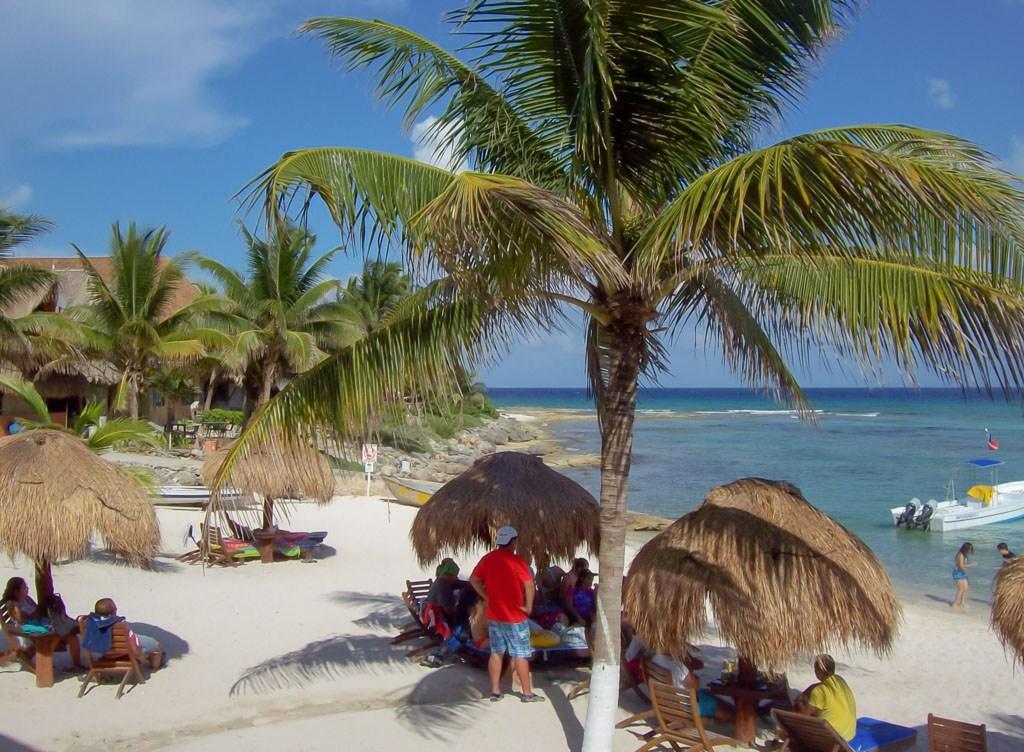 Idyllic Paamul Beach and RV Community on the Mexican Riviera