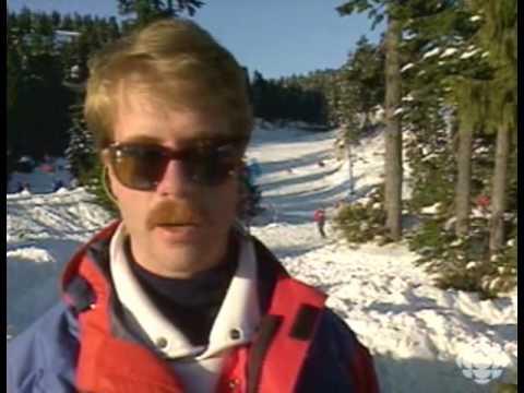 Skiers vs Snowboarders 1985 - YouTube