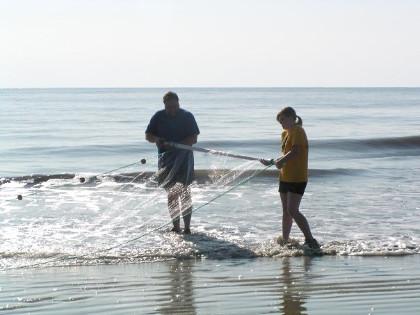 Seining an Ancient way to Fish
