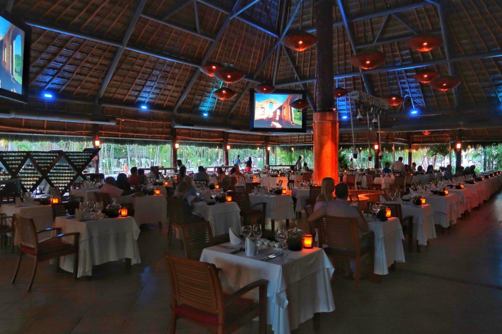 The Fuentes Culinary Theater offers a five course dinner and pairing!