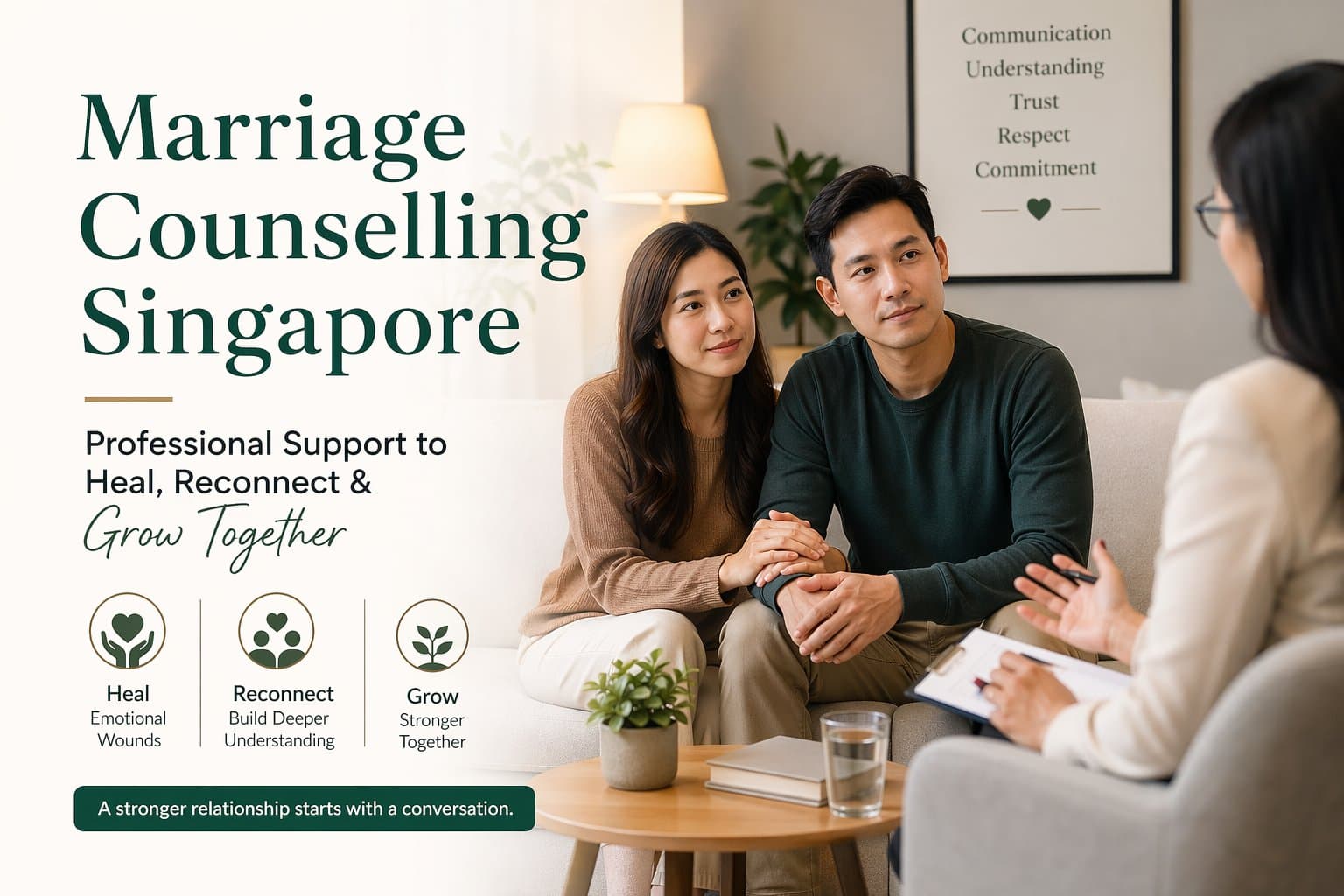 Marriage Counselling Singapore for Healing & Reconnection