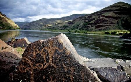 Petroglyphs near Clarkston, WA