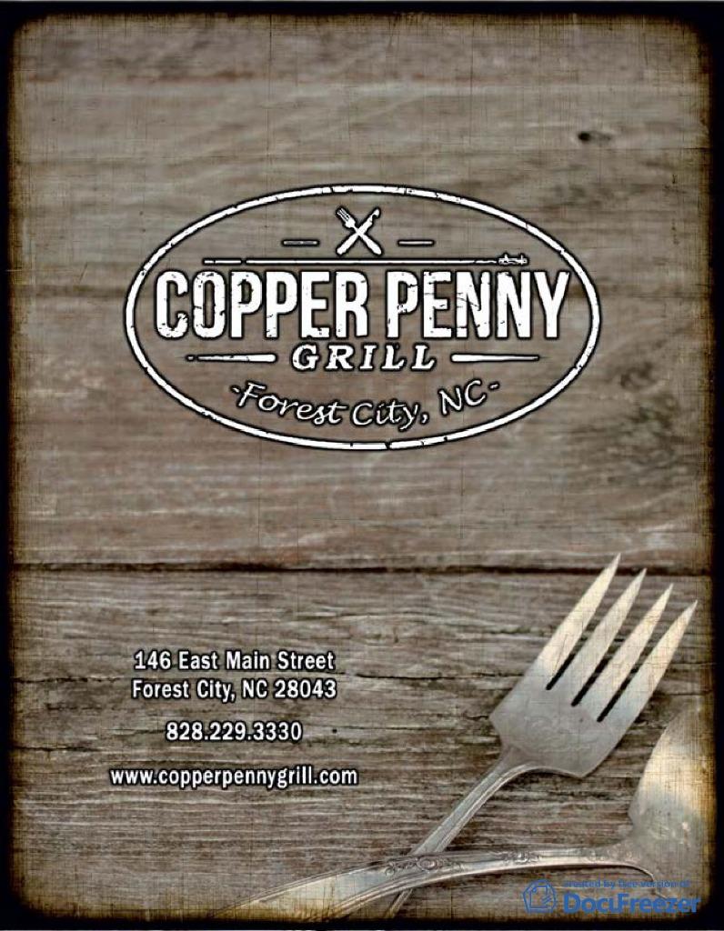 The Copper Penny Grill