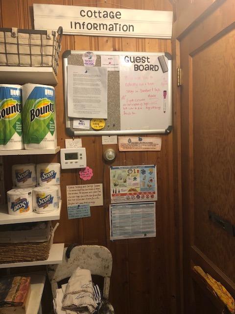 AMENITIES ~ FIND IT! ALPHABETICAL GUIDE TO VERMONT COTTAGE'S AMENITIES