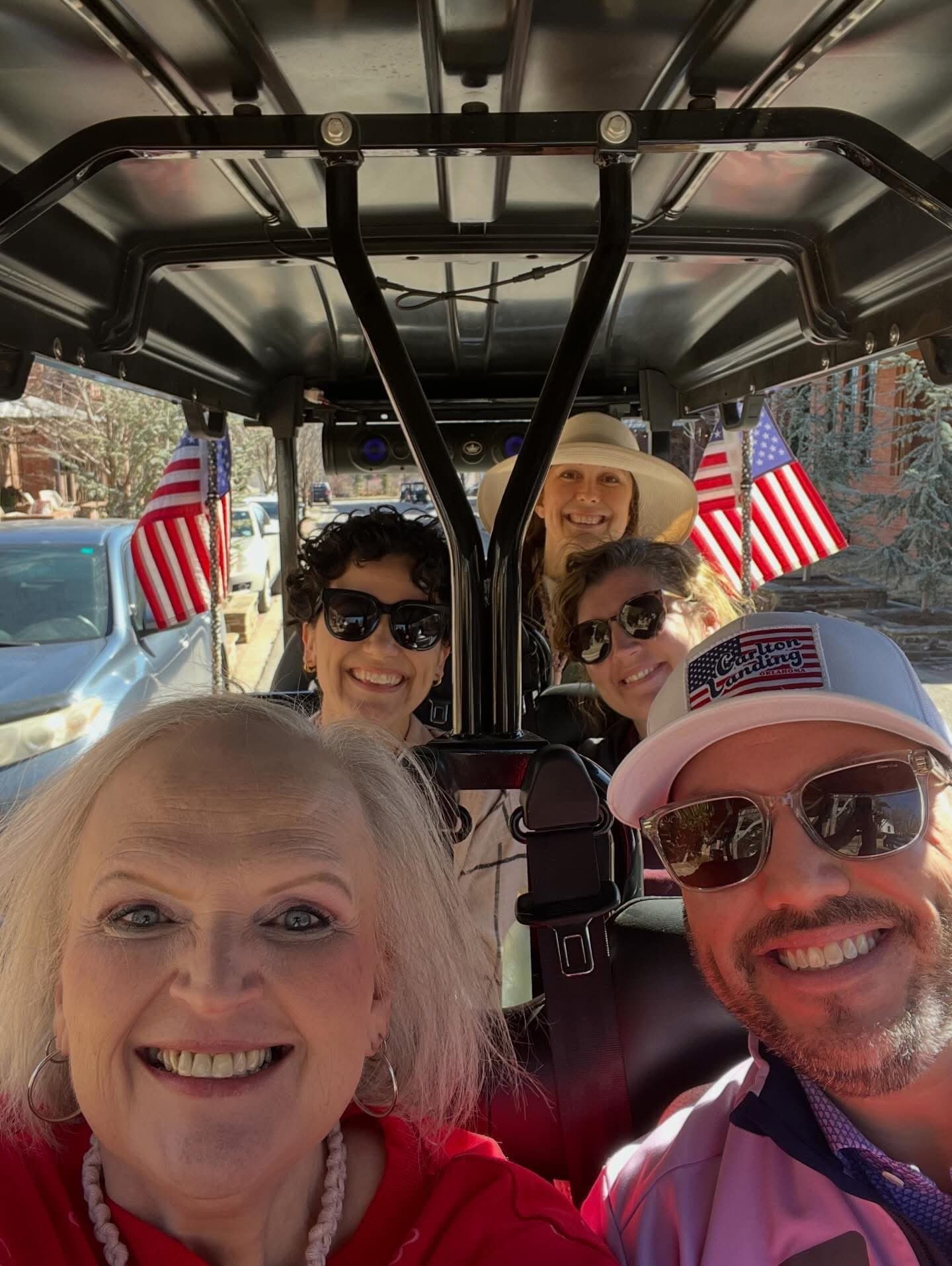 Golf Cart Tours at Carlton Landing