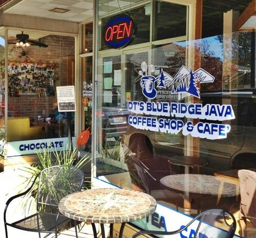 DT's Blue Ridge Java Coffee Shop + Cafe (Temp Location)