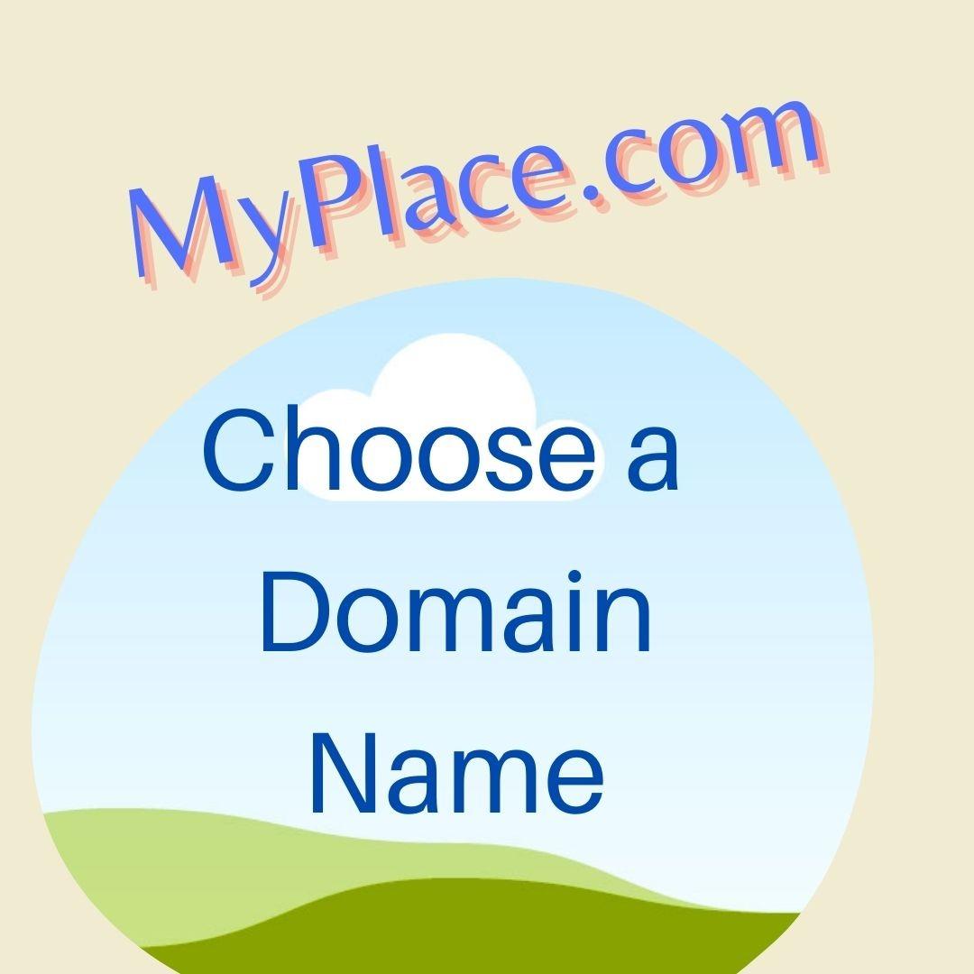 1. Pick a Domain Name