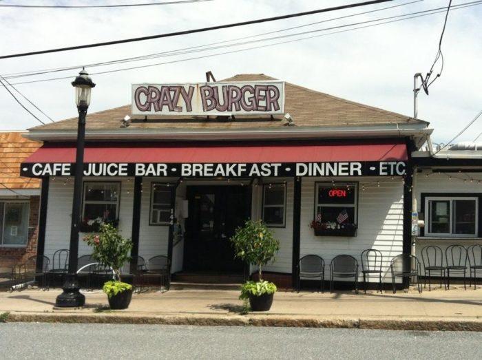 <p>4. Crazy Burger Cafe & Juice Bar, Narragansett</p><p>If you are looking for a really great burger in a fun and lighthearted atmosphere, Crazy Burger Cafe will deliver. The inside decor is nothing short of fanciful with colorful paper lanterns decorating the ceiling.</p><p>There is an extensive selection of burgers with unusual names and unique toppings on the menu. But this spot also has plenty of vegan and vegetarian options too. This cafe isn't just for lunch and dinner, the breakfast choices are spot on too. You can enjoy a meal at Crazy Burger Cafe and Juice Bar at 144 Boon St., Narragansett, RI. </p>