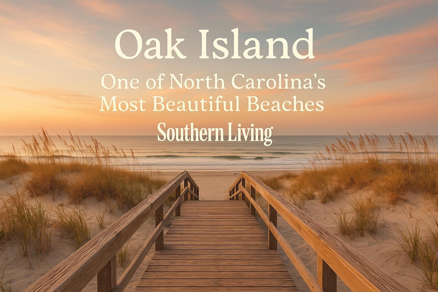 Oak Island Named One of the Most Beautiful Beaches in North Carolina